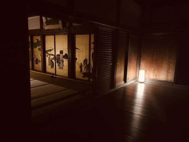 夜、金の秘密が見えてくる」で奇跡の一枚を撮影「妙心寺 塔頭 春光院