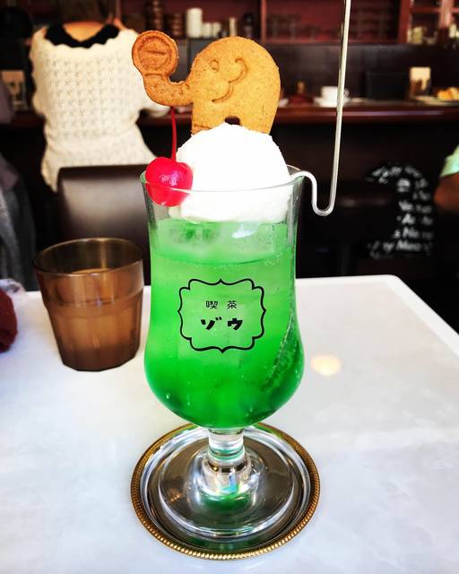 【京都カフェめぐり】4月オープンで連日行列の人気店！ときめきの昭和レトロなメニューぞろい☆「喫茶ゾウ」