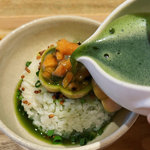 【京都朝食】夏に食べたい『抹茶茶漬け』京都駅ビルの宇治茶老舗カフェ「茶寮FUKUCHA」