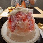 京都駅で穴場かき氷　果実感たっぷりで文句無しの美味しさ「和栗専門 紗織」