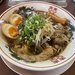京都　王道の背脂豚骨醤油ラーメン！クセになる漆黒の一杯「きんざん 七条本店」