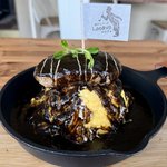 【京都ランチ】ハンバーグ×オムライス×黒デミ！人気洋食店の２号店で味わう最強コンビ