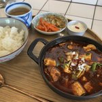 【京都ランチ】ふるさと納税で人気のやみつき四川風麻婆豆腐☆カフェ風中華店「かかん京都店」