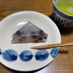 【京都和菓子】夏越の祓限定『葛水無月』☆マツコの知らない世界紹介の名店「まるに抱き柏」