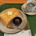 【京都御苑】緑豊かなカフェでモーニング開始！朝活に老舗パン謹製『あんバタートースト』を☆