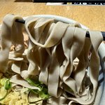 【京都グルメ】ハマる極太平打ち蕎麦！人気スーパー銭湯「力の湯」の食事処に新店