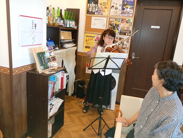 ヴァイオリニストの大八木眞佐子さん