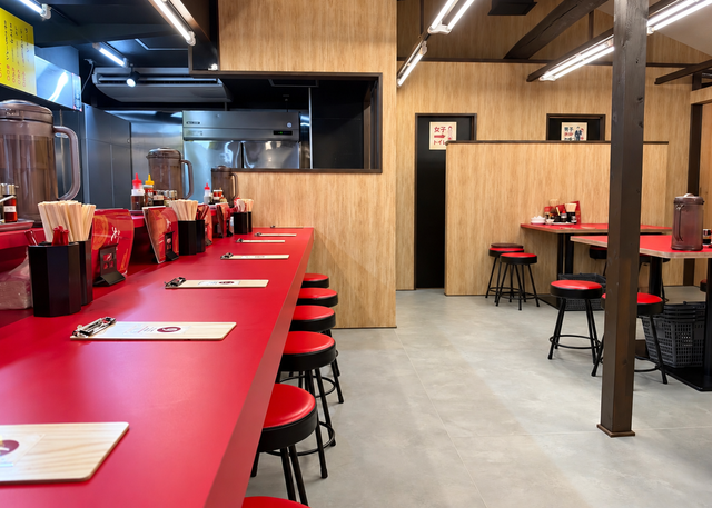 店内(帰り際に撮影)